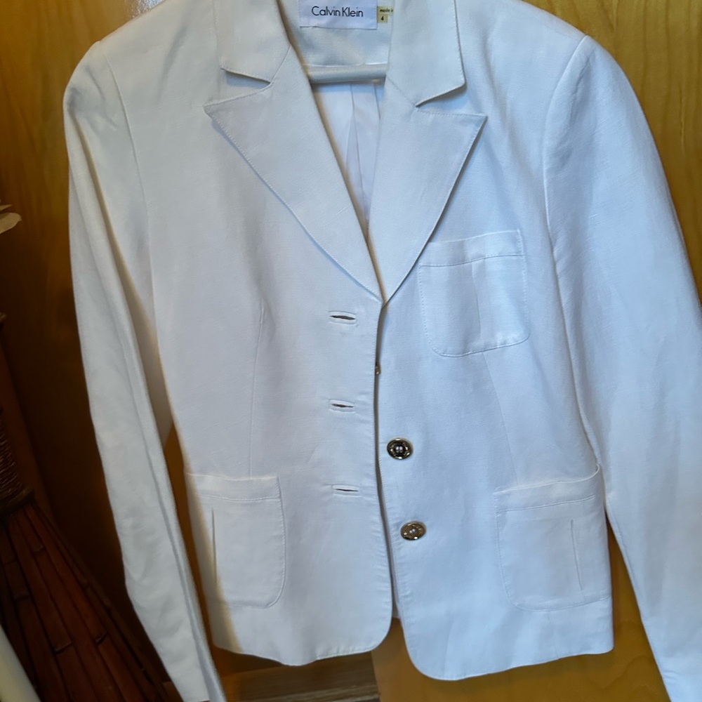 Calvin Klein Ivory Jacket